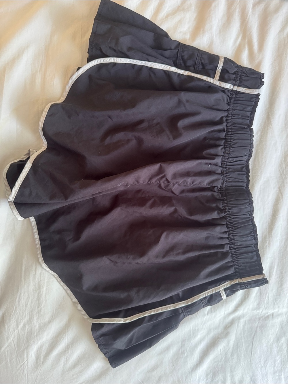 FP Movement by Free People Black Athletic Shorts with White Trim - Picture 3 of 3